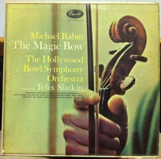 1960 1st Press MICHAEL RABIN magic bow violin LP VG+ P 8510 Vinyl 