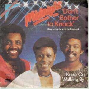 MIDNIGHT (SOUL GROUP) dont bother to knock 7 b/w keep on walking 