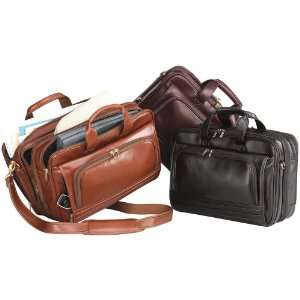   Soft Leather Briefcase /Compucase (Bellino)  Burgundy