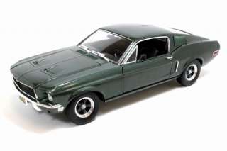 1968 Ford Mustang GT Bullitt Fastback in Highland Green 118 Scale 