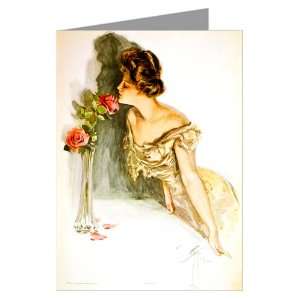 Single Greeting Card of Harrison Fishers Celebrated Illustrations Of 