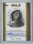 MARY WILSON 2011 Leaf Muhammad Ali Fans of Ali AUTO The Supremes