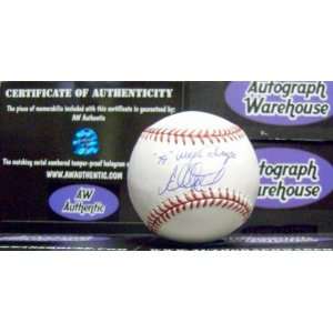   Autographed Autographed Baseball Inscribed 79 WSC