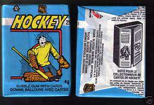 1982 83 OPC Hockey Wax Pack Fresh from Box  