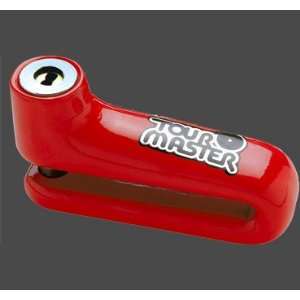  TOURMASTER THEFT PREVENTION DISK LOCK RED 5.5MM 