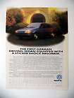 VW Volkswagen Passat fahrvergnugen 1992 print Ad advertisement