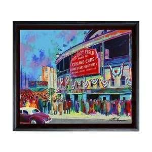  Wrigley Field Giclees on Canvas (Approx. 21x27, Framed 