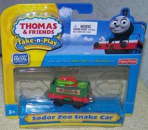 Thomas & Friends Take n Play *Sodor Zoo Snake Car* New  