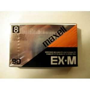   MAXELL P6 90EX METAL PARTICLE 8MM 90MIN VIDEOCASSETTE