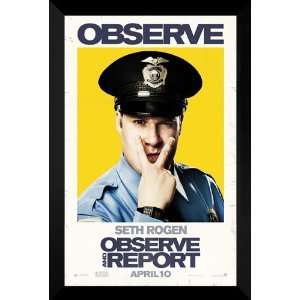  Observe and Report FRAMED 27x40 Movie Poster