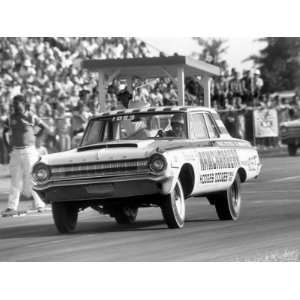  Vintage Dodge Ram Charger Drag Race Premium Poster Print 