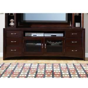  New Generation 75 TV Stand in Merlot