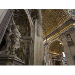  Statue of Saint Longinus by Bernini Inside Saint Peters 