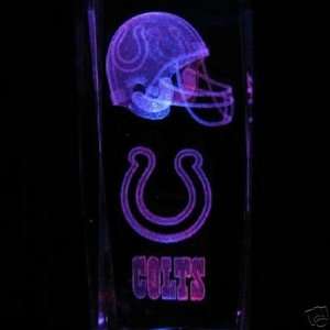  Laser Engraved 3D Art (NFL) Football Indianapolis Colts 