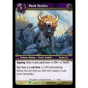  World of Warcraft Fields of Honor Single Card Pack Tactics 