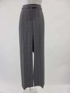 CALVIN KLEIN Gray Plaid Pants Slacks Size 10  