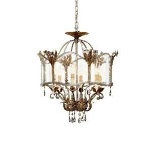 Currey & Company 9387 Traditional / Classic Viejo Gold/Silver 6 Light 