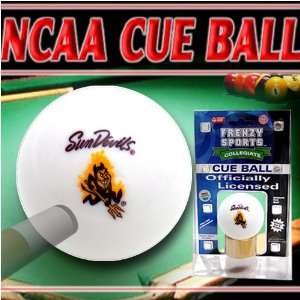 Arizona State University Sun Devils Cue Ball   ly Licensed Billiards 
