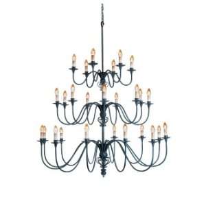  Currey and Company 9516 27 Light Titan Chandelier, Antique 