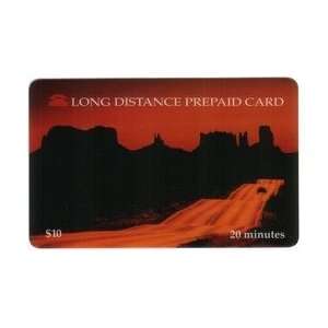  Collectible Phone Card $10. (20m) Road Through The Hills 