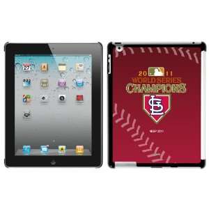  Cardinals World Champions Stitch design on new iPad & iPad 