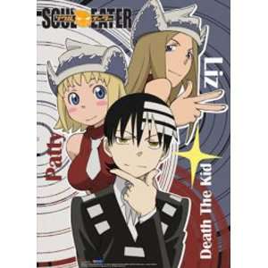 Soul Eater Death the Kid, Liz and Patty Wall Scroll