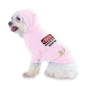   DEAD FAN Hooded (Hoody) T Shirt with pocket for your Dog or Cat Size