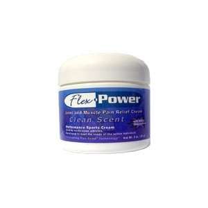  Flex Power Joint and Muscle Pain Relief Cream  Clean Scent 
