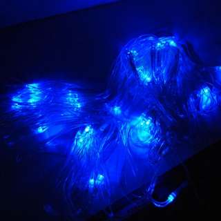 Colorful 120 LED Net Fairy Decoration Lights for Christmas Party 1.5M 