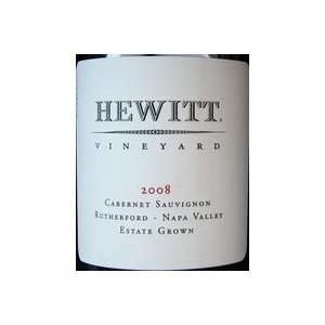  Hewitt Vineyard Cabernet Sauvignon 2008 Grocery & Gourmet 