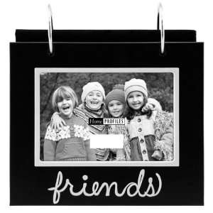  Malden Home Profiles Friends Aluminum Words Frame, 4 Inch 