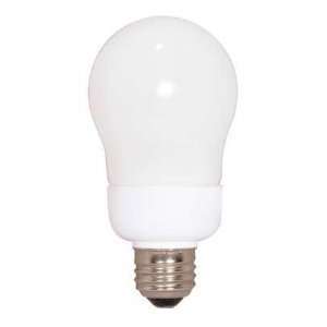  Satco 9W A19 A Type 2700K CFL   S7284