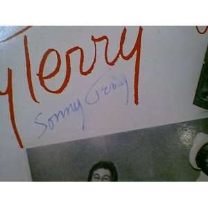  Terry, Sonny Whoopin LP 1984 Blues Signed Autograph 