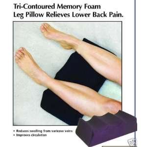   Memory Foam Leg Pillow Relieves Lower Back Pain