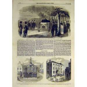  1858 Funeral Storekeeper Woolwich Arsenal Poplar
