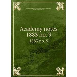  Academy notes. 1883 no. 9 Blackburn, Henry, 1830 1897, ed 