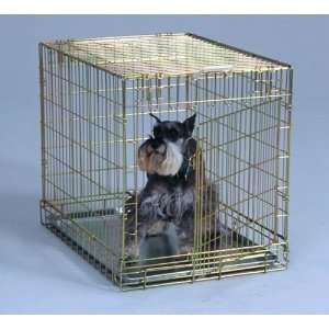 General Cage Folding Dog Crate 30L Gold 