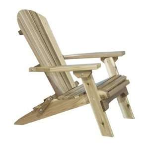  Montana Woodworks MWACV Cedar Folding Adirondack Chair 
