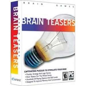  BRAIN GAMES BRAIN TEASERS   ON HAND SOFTWARE (WIN 
