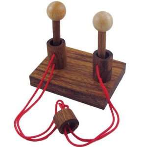    Gordian Duet   String Wooden Puzzle Brain Teaser Toys & Games