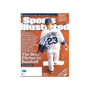  Zack Greinke Signed Sports Illustrated 