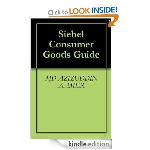   Consumer Goods Guide MD AZIZUDDIN AAMER  Kindle Store