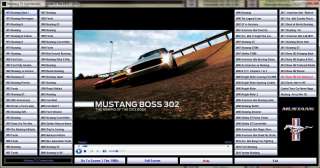The Main Screen playing 2012 Boss 302 The Making of the Legend 