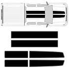 Chevy Silverado GMC Sierra EZ Rally Racing Stripes with Outline, 3M 