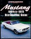 Mustang 1964 1/2   73 Restoration Book