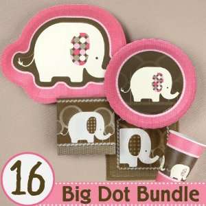  Girl Elephant Birthday Party Supplies & Ideas   16 Big Dot 