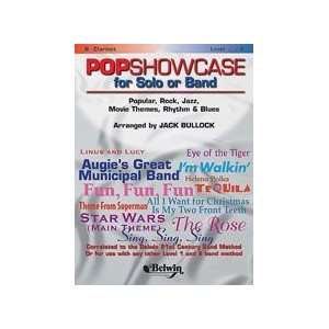 PopShowcase for Solo or Band Book Clarinet Arr. Jack Bullock  