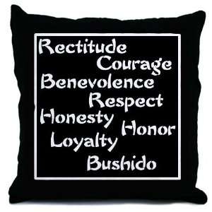  Bushido Throw Pillow