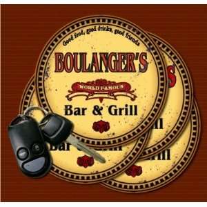  BOULANGERS Family Name Bar & Grill Coasters Kitchen 