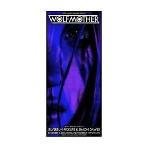  WOLFMOTHER   Limited Edition Concert Poster   by Mike 
